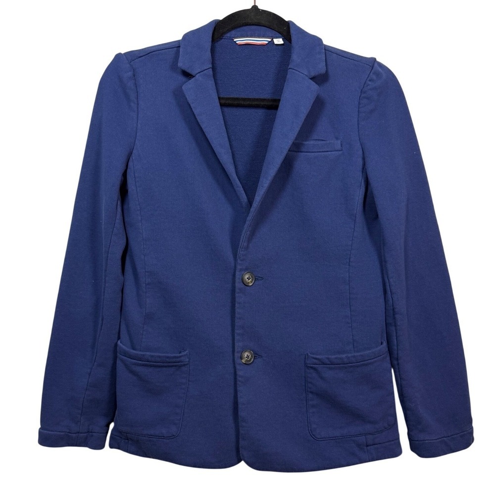 BODEN Kids The Jersey Blazer, Navy Blue, Size 13-14